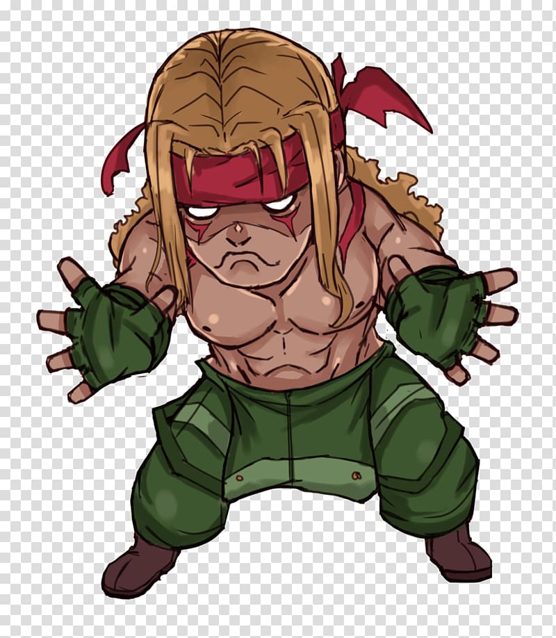 Street Fighter III: New Generation Street Fighter V Guile Super Puzzle Fighter II Turbo Alex, Chibi transparent background PNG clipart