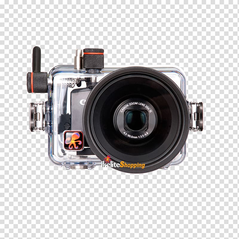 Canon SX280 HS graphic film Underwater Camera, Polycarbonate transparent background PNG clipart