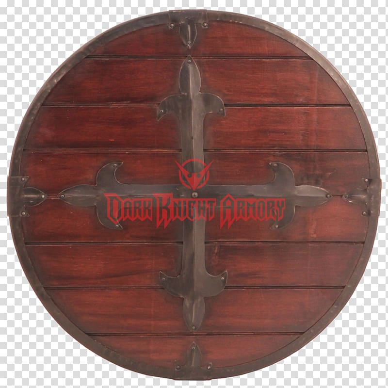Round shield Sword Middle Ages Targe, knight shield transparent background PNG clipart