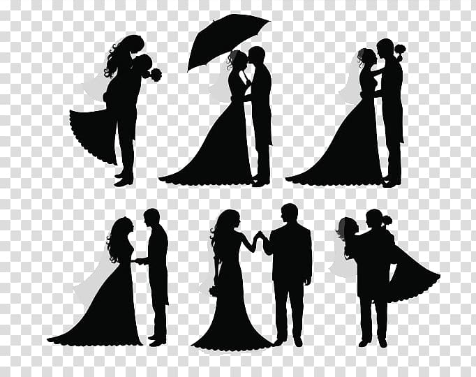 Wedding invitation Bridegroom, Wedding black and white transparent background PNG clipart