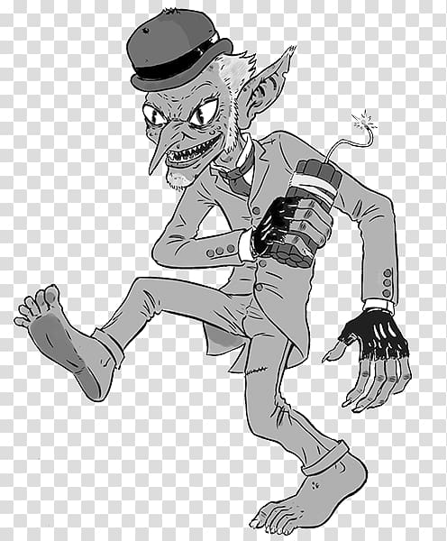 Sketch Human Legendary creature Illustration Headgear, goblin slayer art transparent background PNG clipart