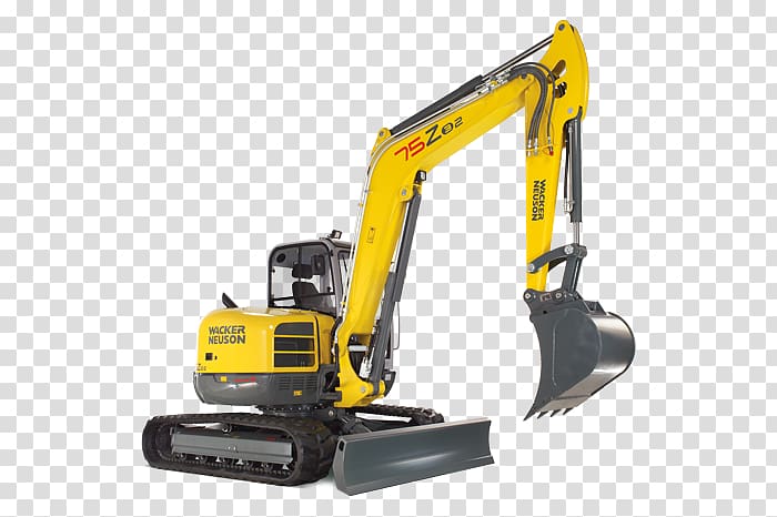 Compact excavator Heavy Machinery Alquileres Álava (Vialki) Shovel, Crawler Excavator transparent background PNG clipart