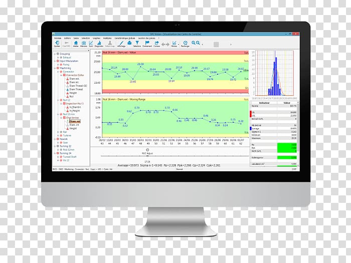 Statistical process control SPC Vision Management PHP Service, information display transparent background PNG clipart