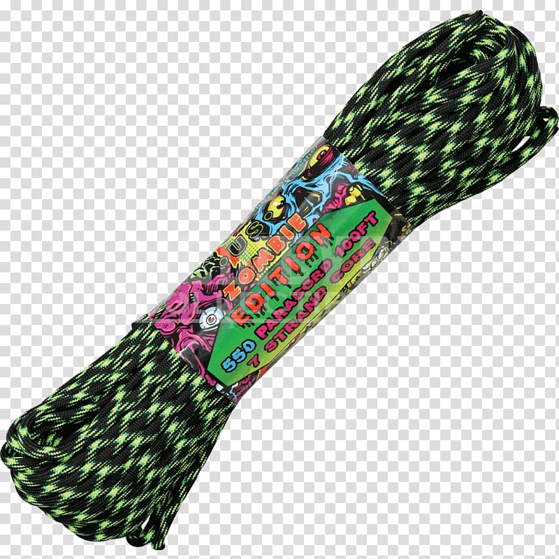 Rope Parachute cord Survival skills Bracelet, rope transparent background PNG clipart