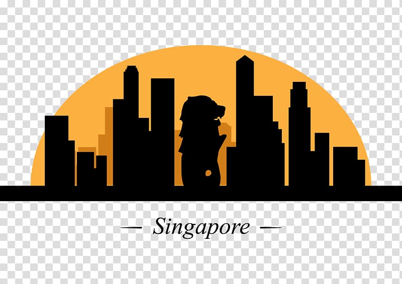 Singapore Real estate investment trust Silhouette, SINGAPORE transparent background PNG clipart