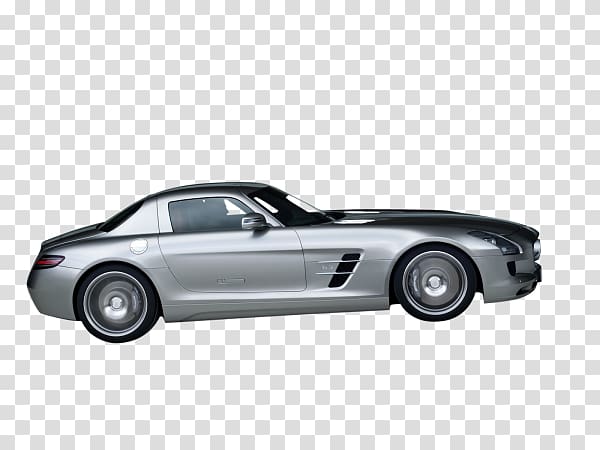 Mercedes-Benz SLS AMG Car Mercedes-AMG, car transparent background PNG clipart