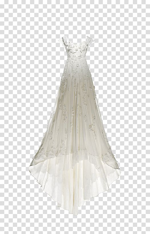 Cocktail Shoulder White Satin Dress, White Wedding transparent background PNG clipart