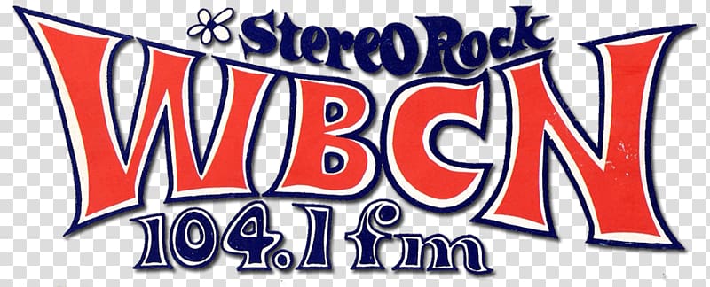WBCN Freeform radio Banner Logo, boston rock band transparent background PNG clipart