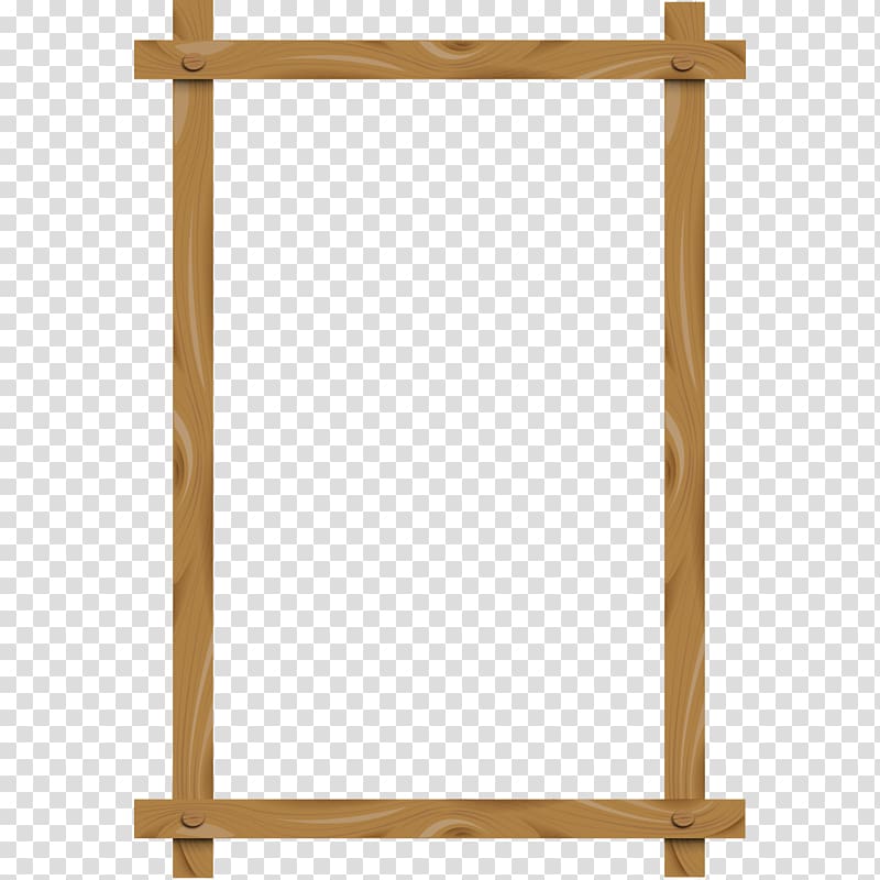 brown wooden frame illustration, Inside Wood frame, Wooden Frame transparent background PNG clipart