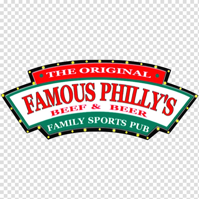 Famous Philly\'s Beef & Beer Restaurant Logo Brand Philadelphia Eagles, others transparent background PNG clipart