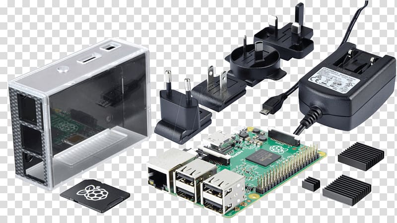 Raspberry Pi 3 ARM Cortex-A53 ARM architecture Computer hardware, laptop model transparent background PNG clipart