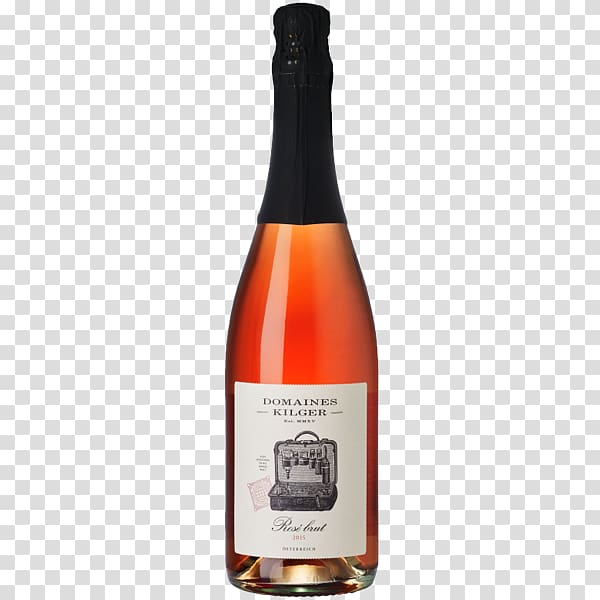 Wine Rosé Wildbacher Booker\'s Champagne, wine transparent background PNG clipart