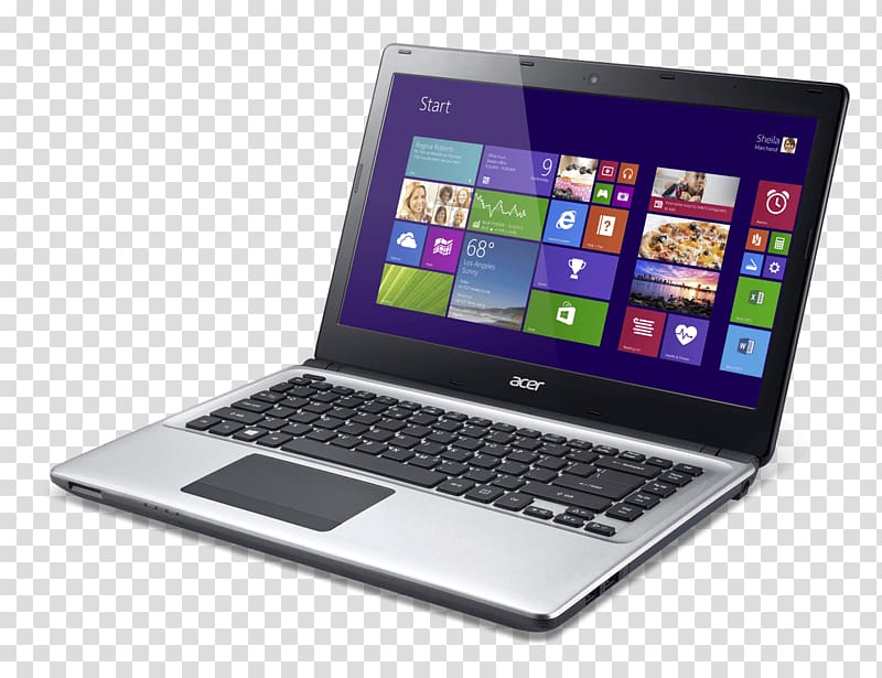 gray Acer laptop, Laptop, Laptop Notebook transparent background PNG clipart