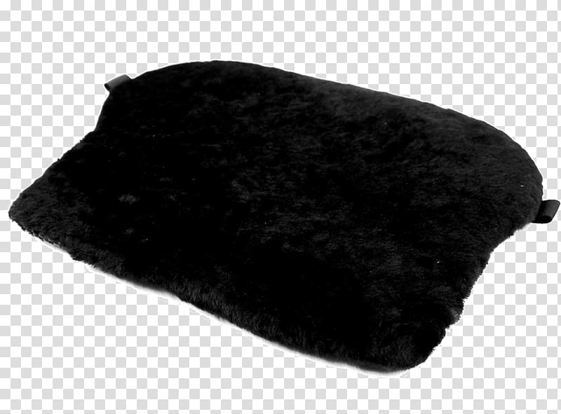 Fur Black M, Sheepskin transparent background PNG clipart