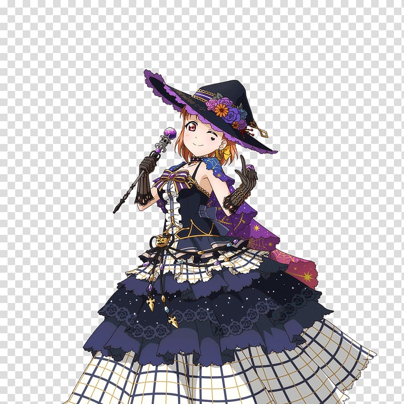 Love Live! School Idol Festival Love Live! Sunshine!! Aqours Halloween Japanese idol, Halloween transparent background PNG clipart