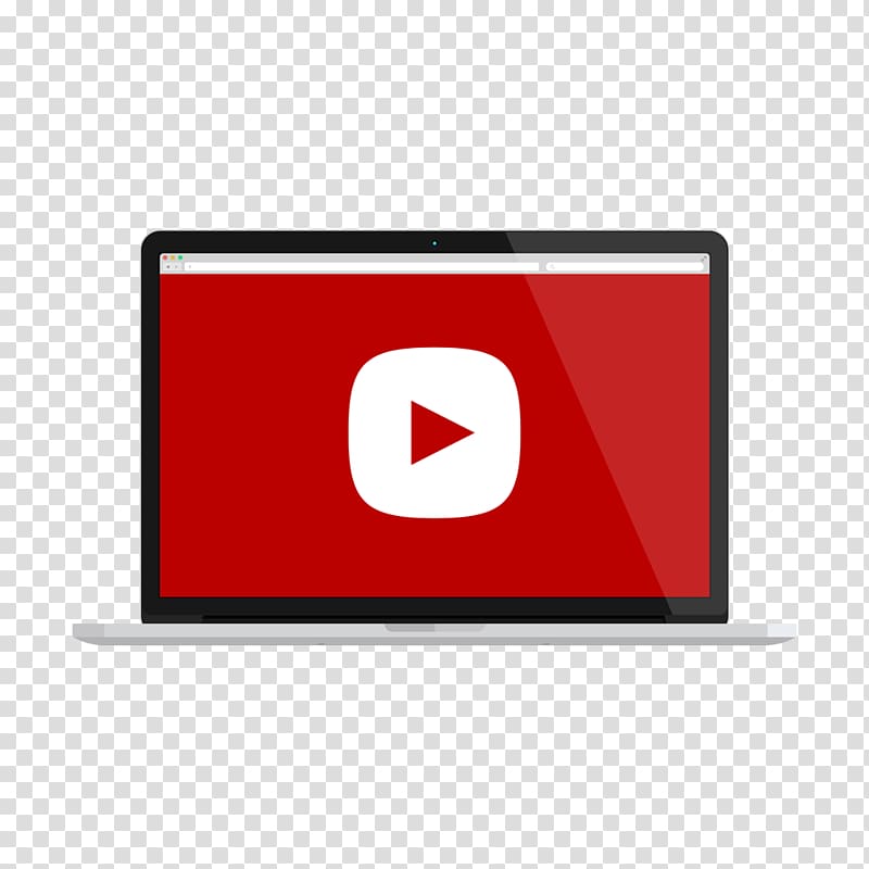 YouTube Laptop Design Computer Icons MacBook, youtube transparent background PNG clipart