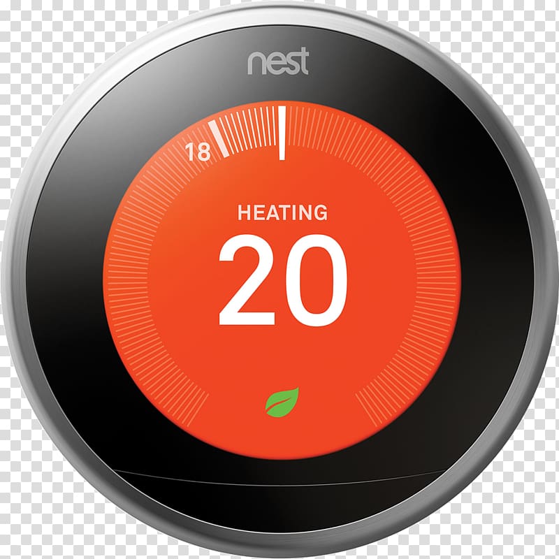 Nest Learning Thermostat Nest Labs Smart thermostat Home Automation Kits, nest transparent background PNG clipart