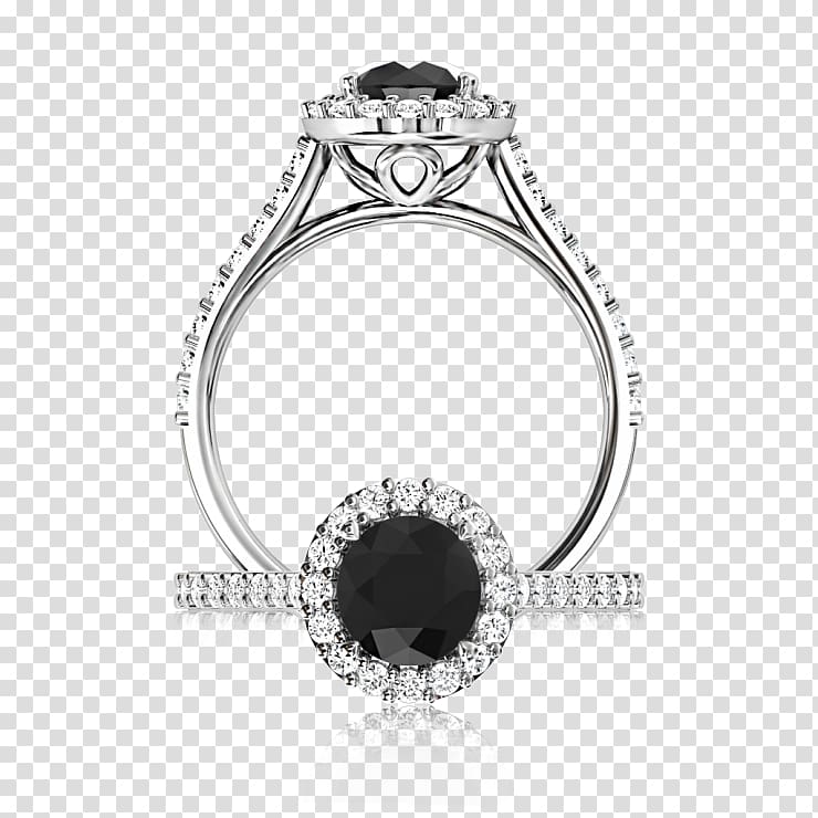 Engagement ring Carbonado Diamond Jewellery, ring transparent background PNG clipart