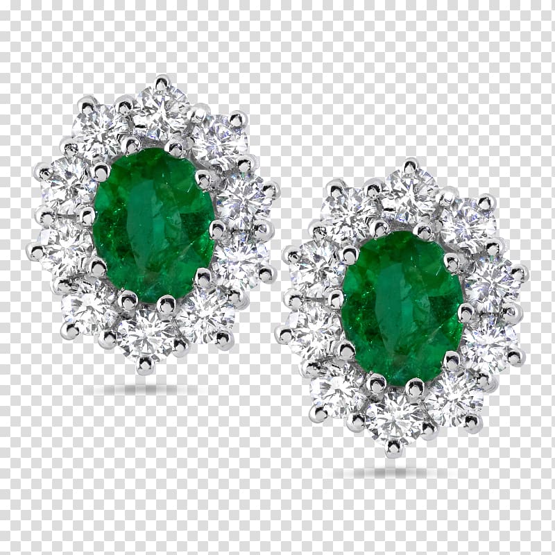 Emerald Earring Jewellery Gold, emerald transparent background PNG clipart