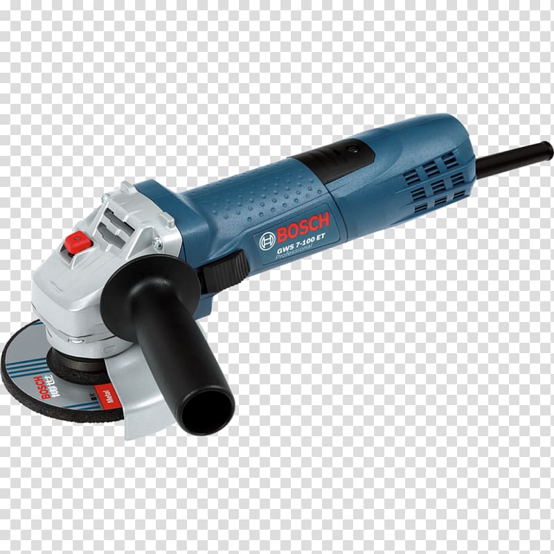 Grinders Bosch GWS 7-100 Professional Angle Grinder Angle Grinder Bosch, sanitary material transparent background PNG clipart