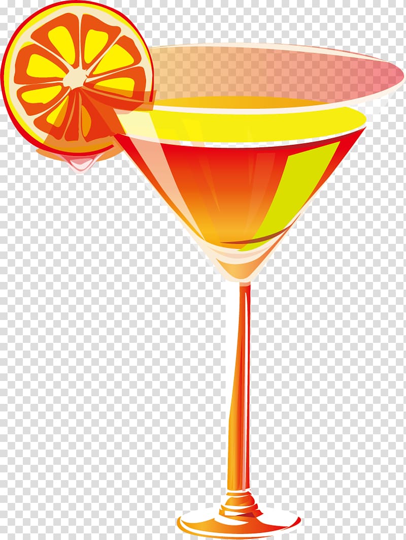 Cocktail garnish Juice Martini Cosmopolitan, Cartoon lemon juice transparent background PNG clipart