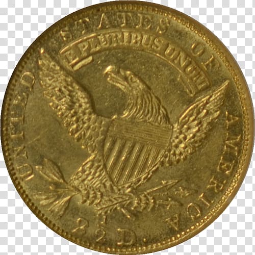 Coin Philadelphia Mint Gold Halfpenny Eagle, Walking Liberty Half Dollar transparent background PNG clipart