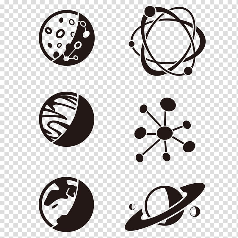 Paper Stencil Scrapbooking Rubber stamp, Planet Icon transparent background PNG clipart