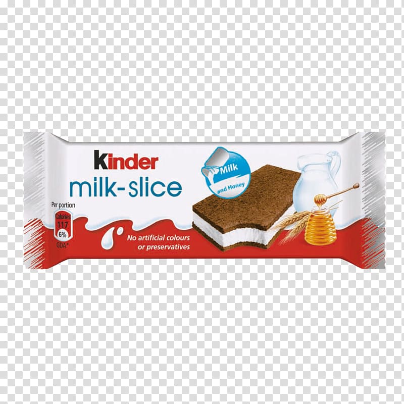 Kinder Chocolate Milk Slice Kinder Bueno Kinder Surprise, milk transparent background PNG clipart