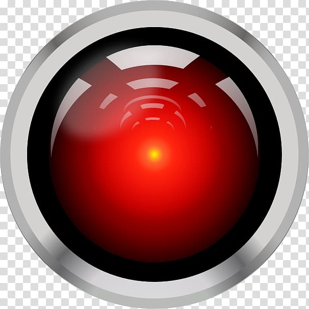 HAL 9000 YouTube , robotic transparent background PNG clipart