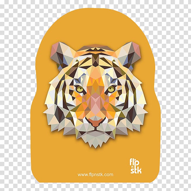 Tiger Art Cat Geometry Animal, tiger transparent background PNG clipart