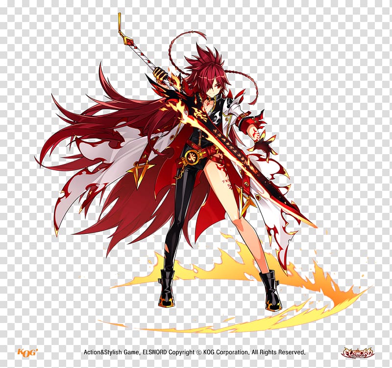 Elsword Closers Elesis Video game EVE Online, others transparent background PNG clipart