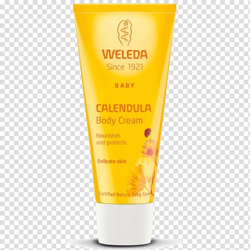 Lotion Weleda Baby Calendula Face Cream Marigolds, child transparent background PNG clipart