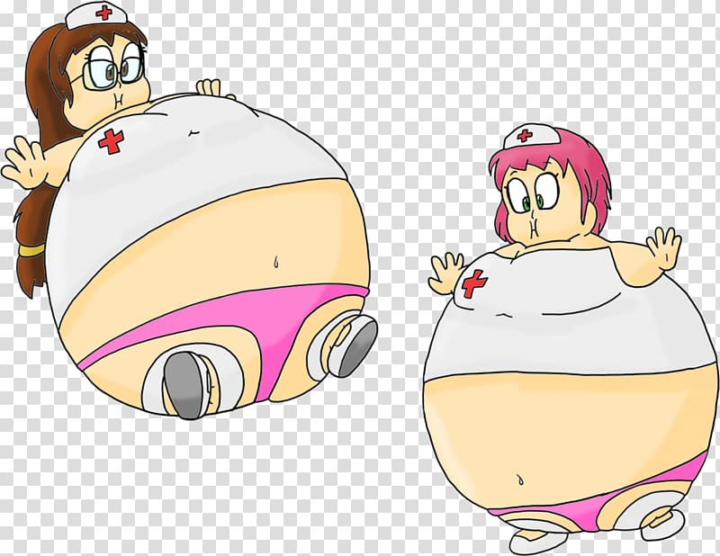 Inflatable Body inflation Digital art, anime doctor transparent background PNG clipart