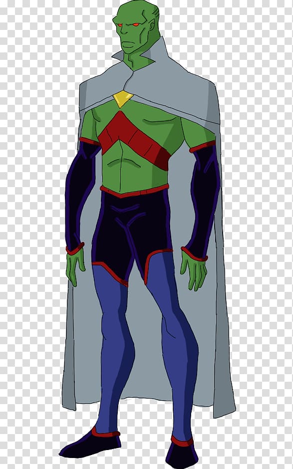 Martian Manhunter Miss Martian Green Arrow Batman, batman transparent background PNG clipart