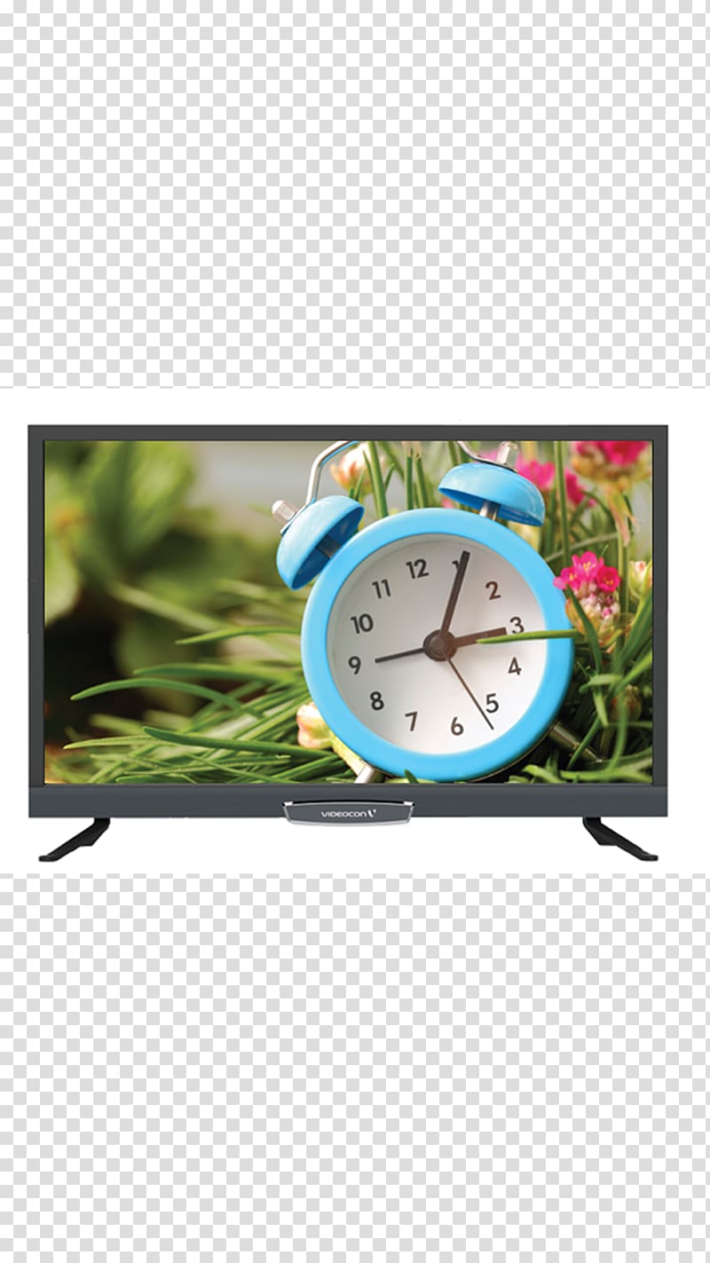 LED-backlit LCD Television set High-definition television HD ready, luminous transparent background PNG clipart