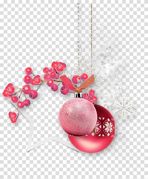Christmas Icon, Christmas decoration red Christmas balls transparent background PNG clipart