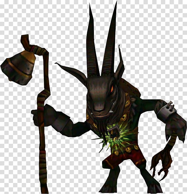 Wizard101 YouTube Krampus Demon, break down transparent background PNG clipart