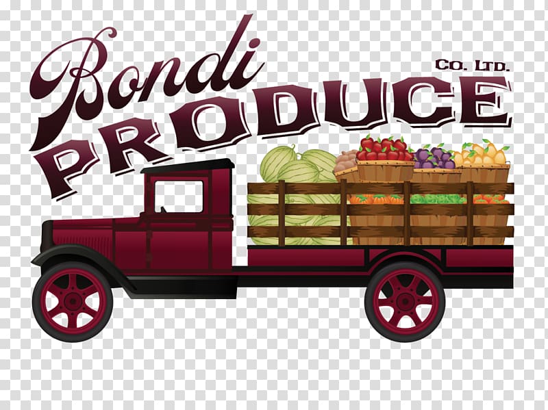 Bondi Produce Organic food Restaurant, FOOD TRUCK transparent background PNG clipart