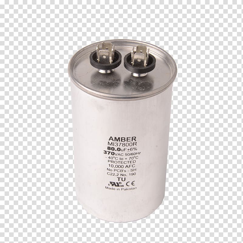 Capacitor Electronic circuit Passivity Electronic component Cylinder, aluminium can transparent background PNG clipart