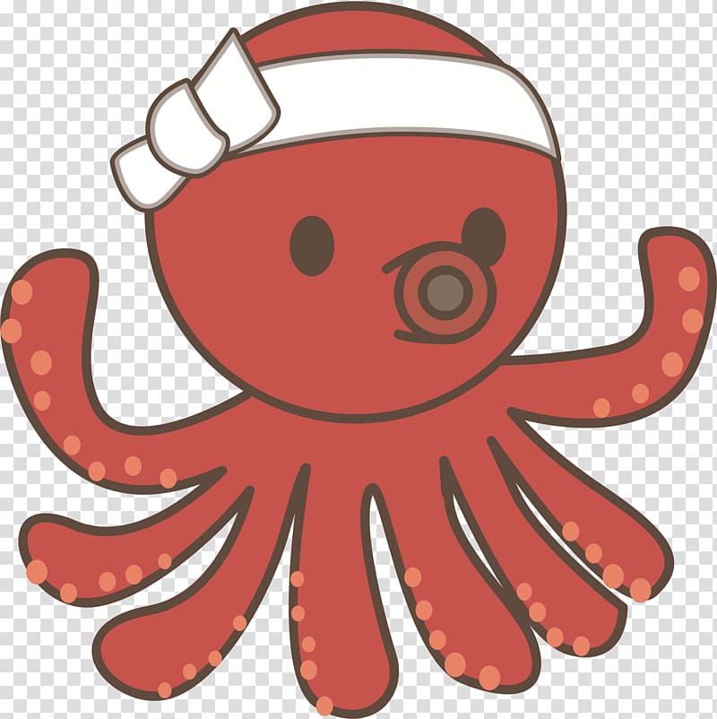 Octopus Sashimi , octapus transparent background PNG clipart
