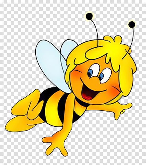 Maya the Bee Honey bee , bee transparent background PNG clipart