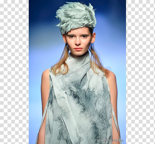 Headpiece Fashion week Runway Model, model transparent background PNG clipart