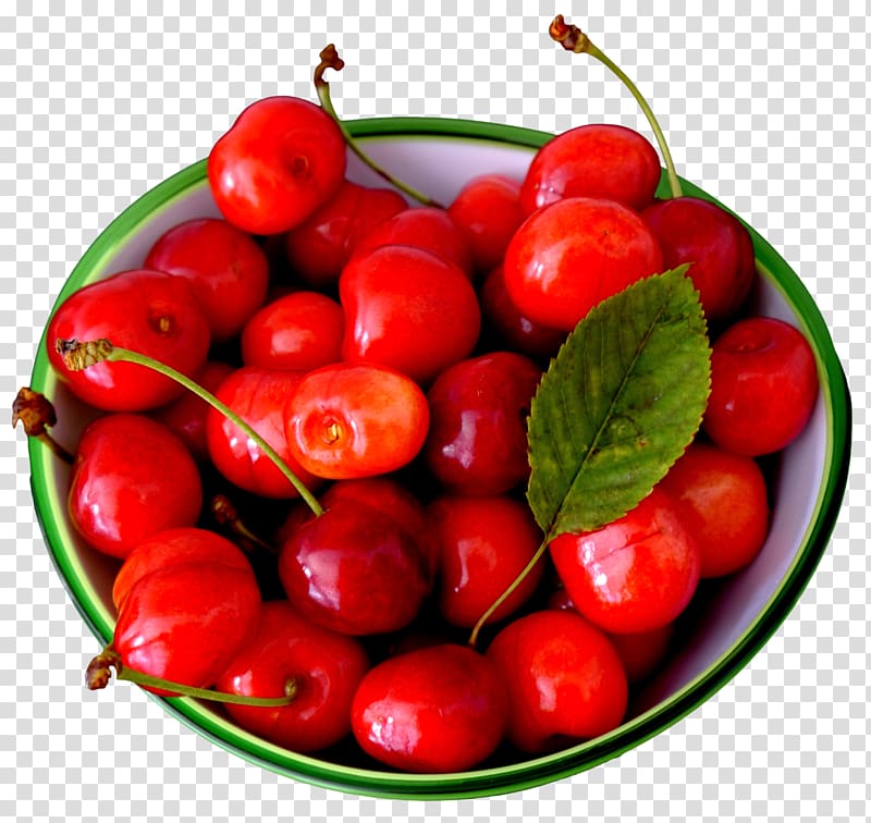 Cherry Habanero, Cherry in Bowl transparent background PNG clipart