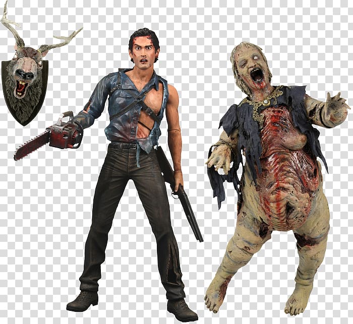 Ash Williams Freddy vs. Jason vs. Ash: The Nightmare Warriors Action & Toy Figures National Entertainment Collectibles Association, dead transparent background PNG clipart