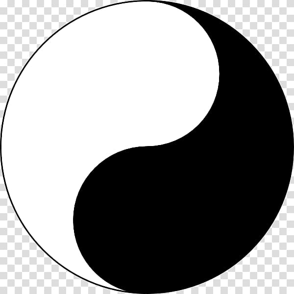 Yin and yang Tao Te Ching Symbol , yin yang transparent background PNG clipart