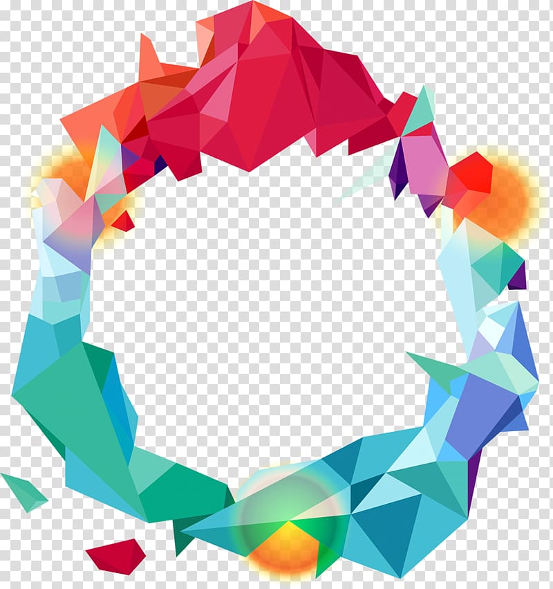 Illustration, Irregular graphics ring transparent background PNG clipart