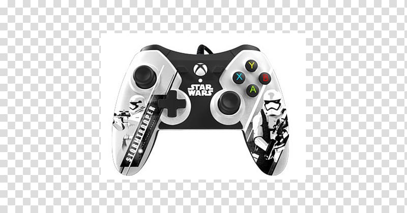 Xbox One controller Xbox 360 controller Stormtrooper Star Wars Battlefront, stormtrooper transparent background PNG clipart