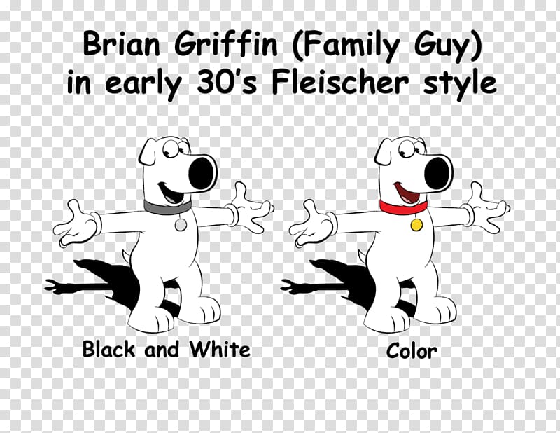 Brian Griffin Canidae Peter Griffin Fleischer Studios Animated cartoon, human brian griffin transparent background PNG clipart