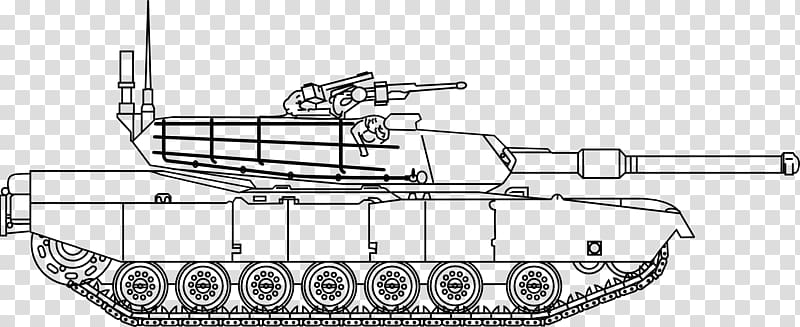 M1 Abrams Main battle tank , Tank transparent background PNG clipart