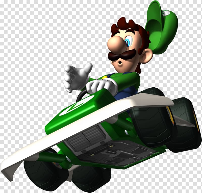 Mario Kart DS Mario & Luigi: Superstar Saga Mario Kart: Double Dash Mario Bros. Mario Kart Wii, luigi transparent background PNG clipart